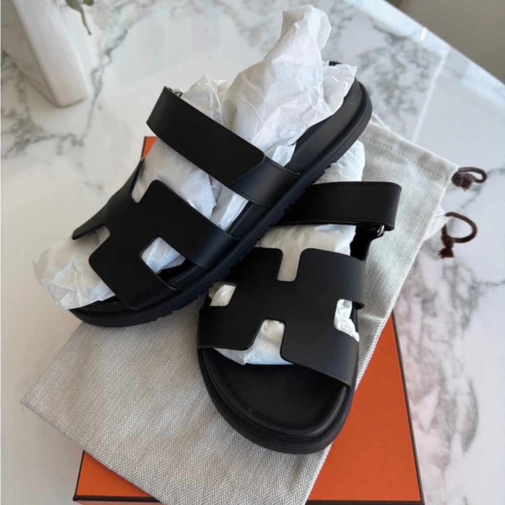 Hermès Black Sandals - Picture 2 of 5